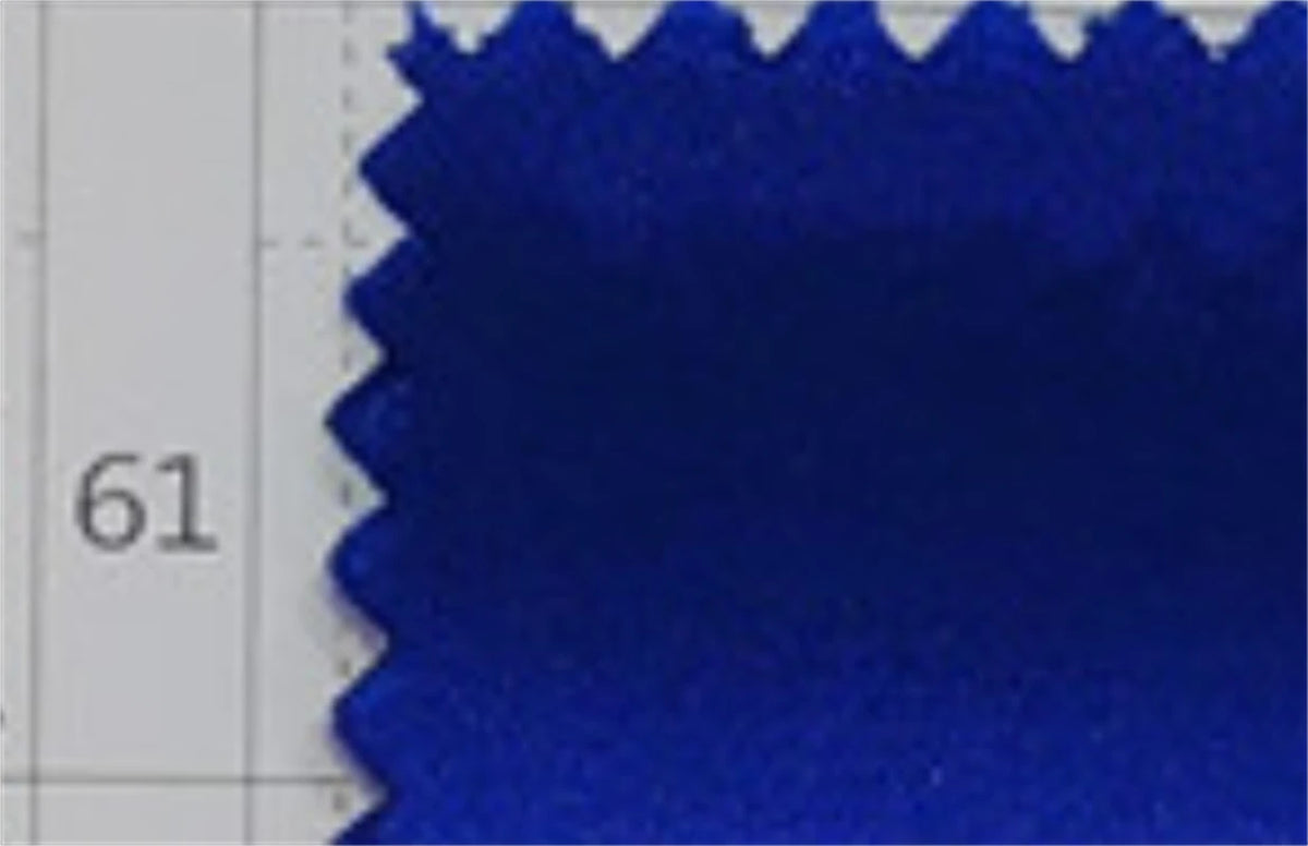 Royal blue velvet fabric swatch for an off the shoulder formal mini evening gown by AliExpress